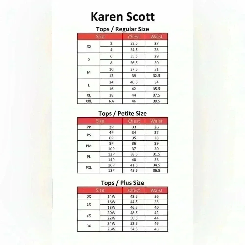 Karen Scott Red and Black Resort Stripped Sweater Size Small - Picture 7 of 7